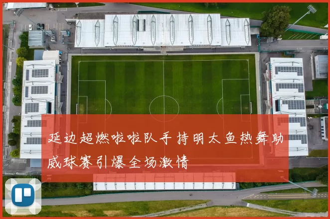 延边超燃啦啦队手持明太鱼热舞助威球赛引爆全场激情